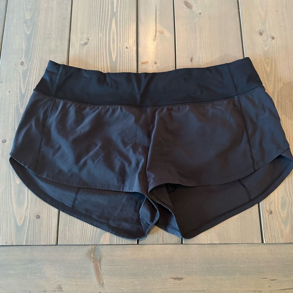 lululemon athletica Black Athletic Shorts